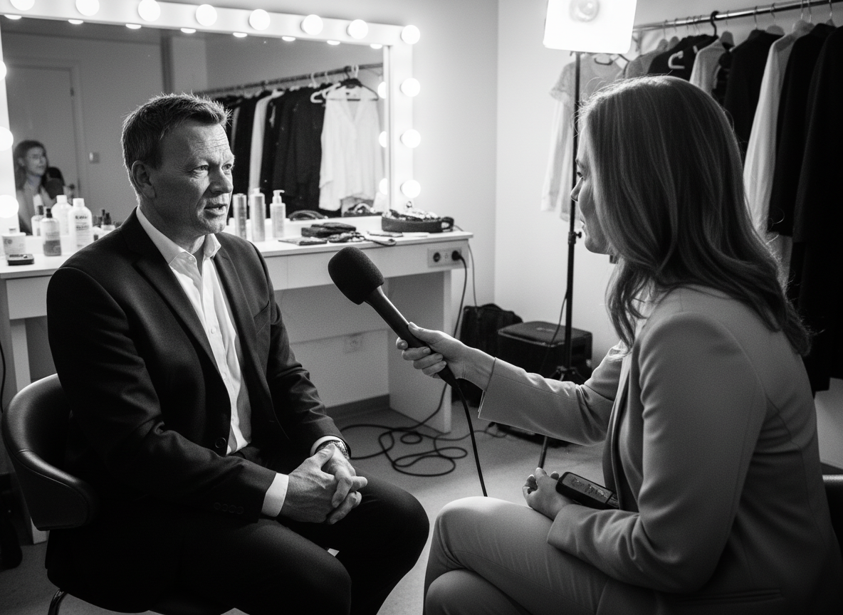 Rod stewart Tribute before the show